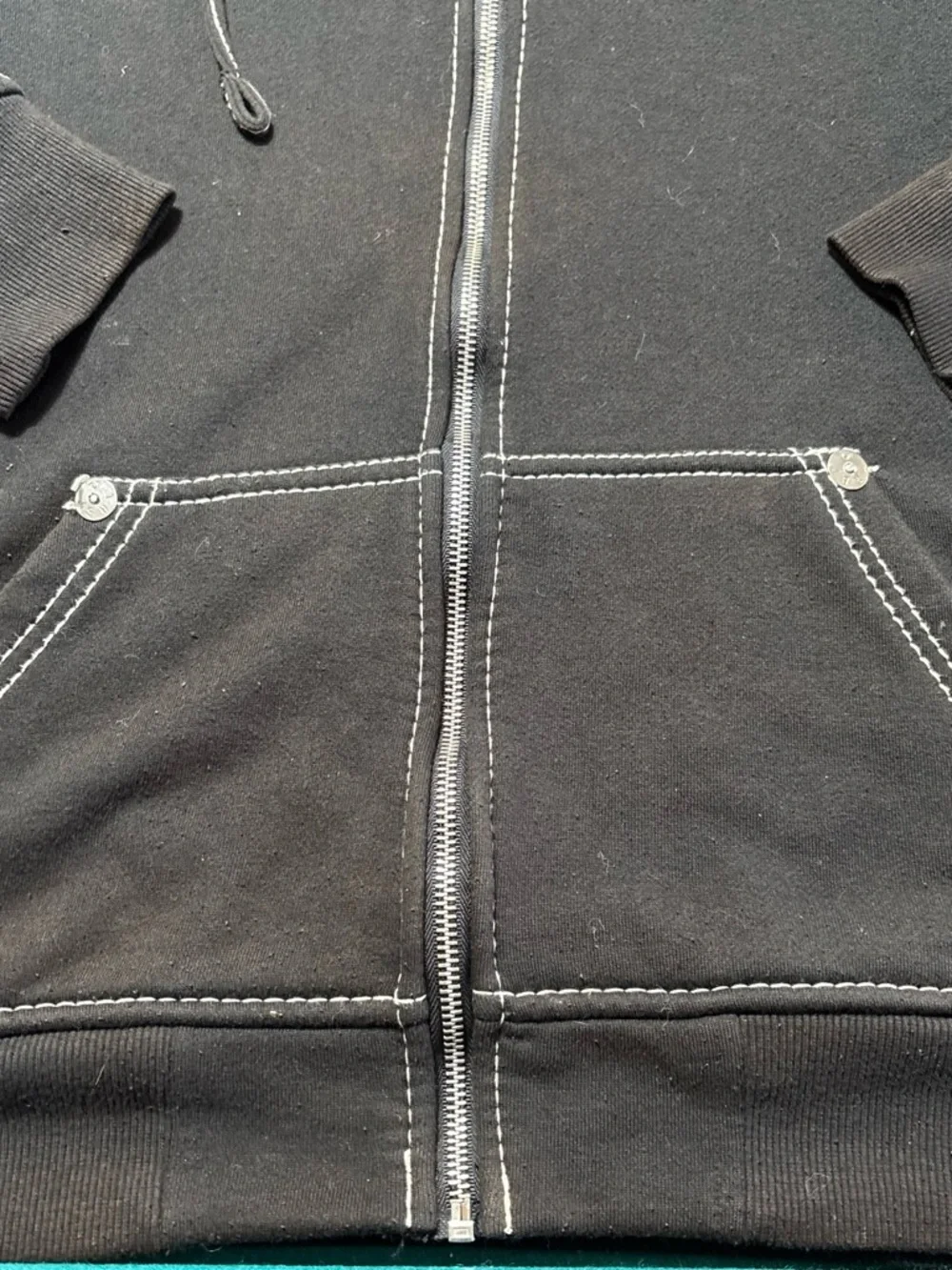 True Religion black hooded